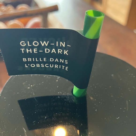 Starbucks Black Tumbler with Straw GLOW IN THE DARK NWT - Picture 4 of 5